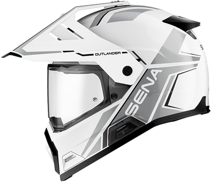 Outlander  Smart Ds Helmet White Sm
