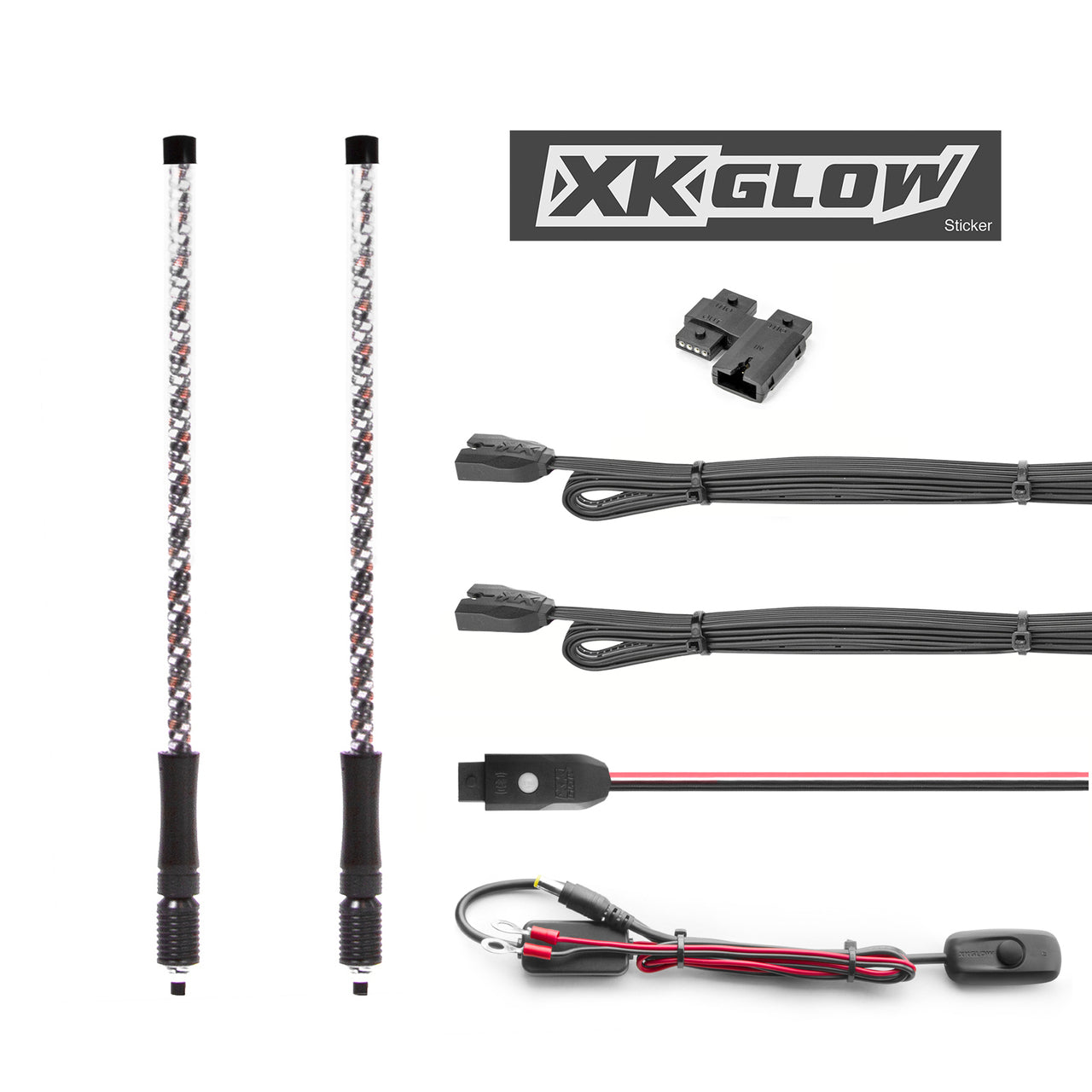 2 Pc 32" Whip With Xkchrome Controller