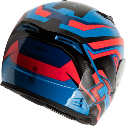Ff 18 Drift Helmet Black/Blue/Red Md