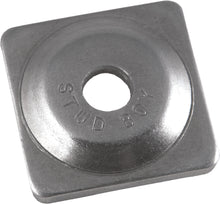 Square Backer Plates Aluminum 24/Pk
