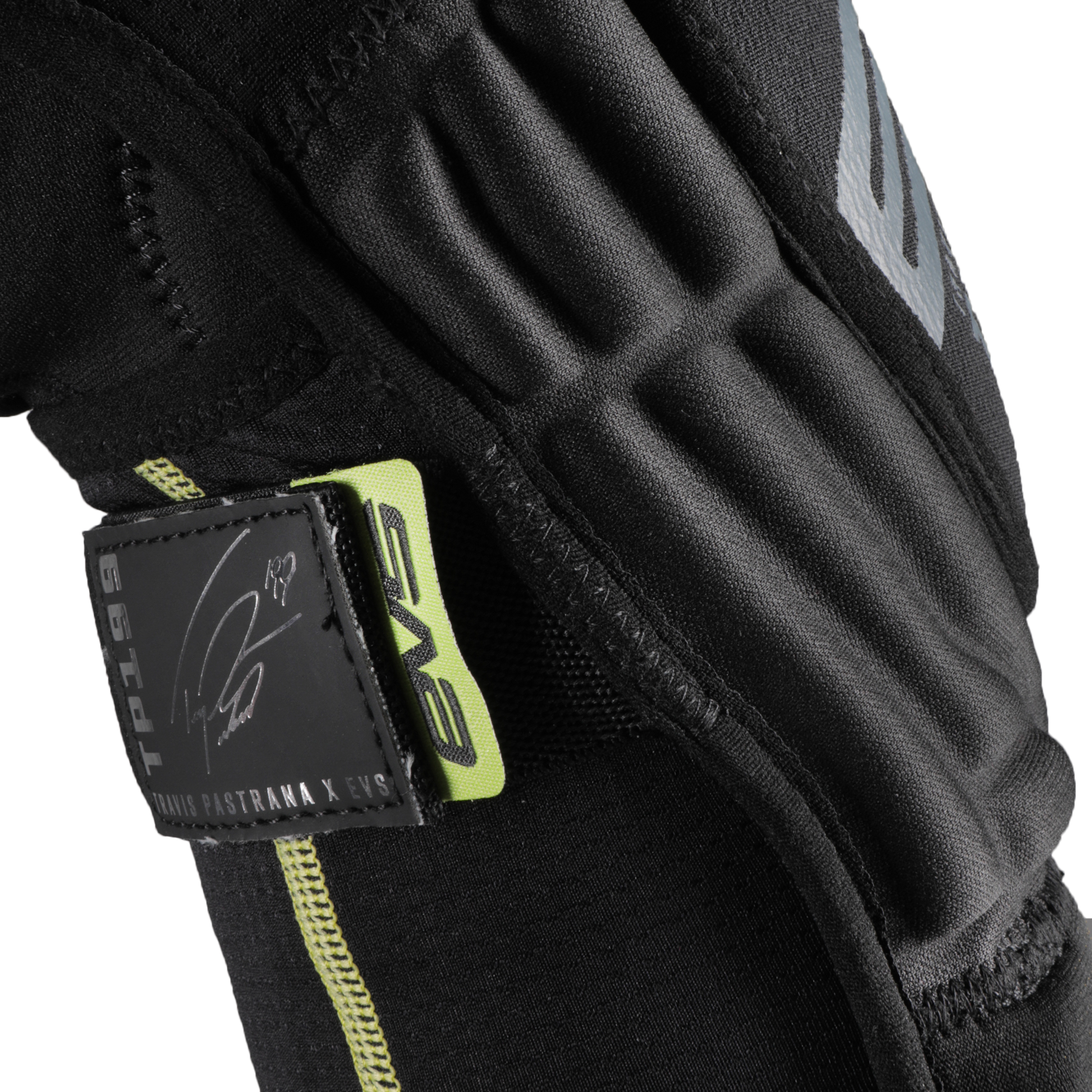 Tp199 Knee/Shin Guard Black/Hi Vis Yth