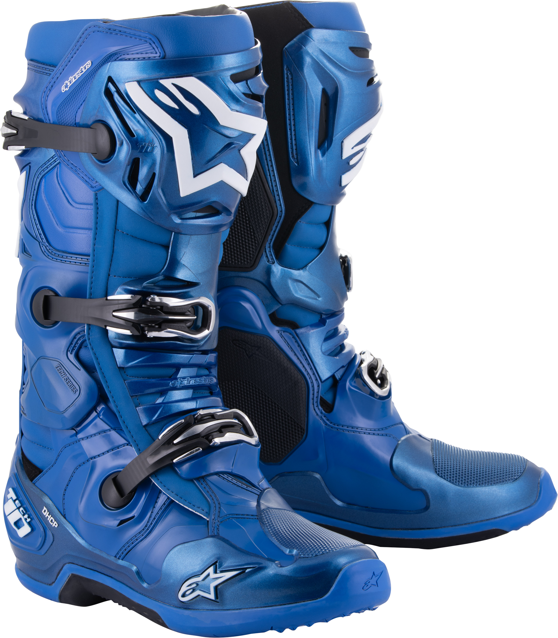 Tech 10 Boots Blue/Black Sz 14