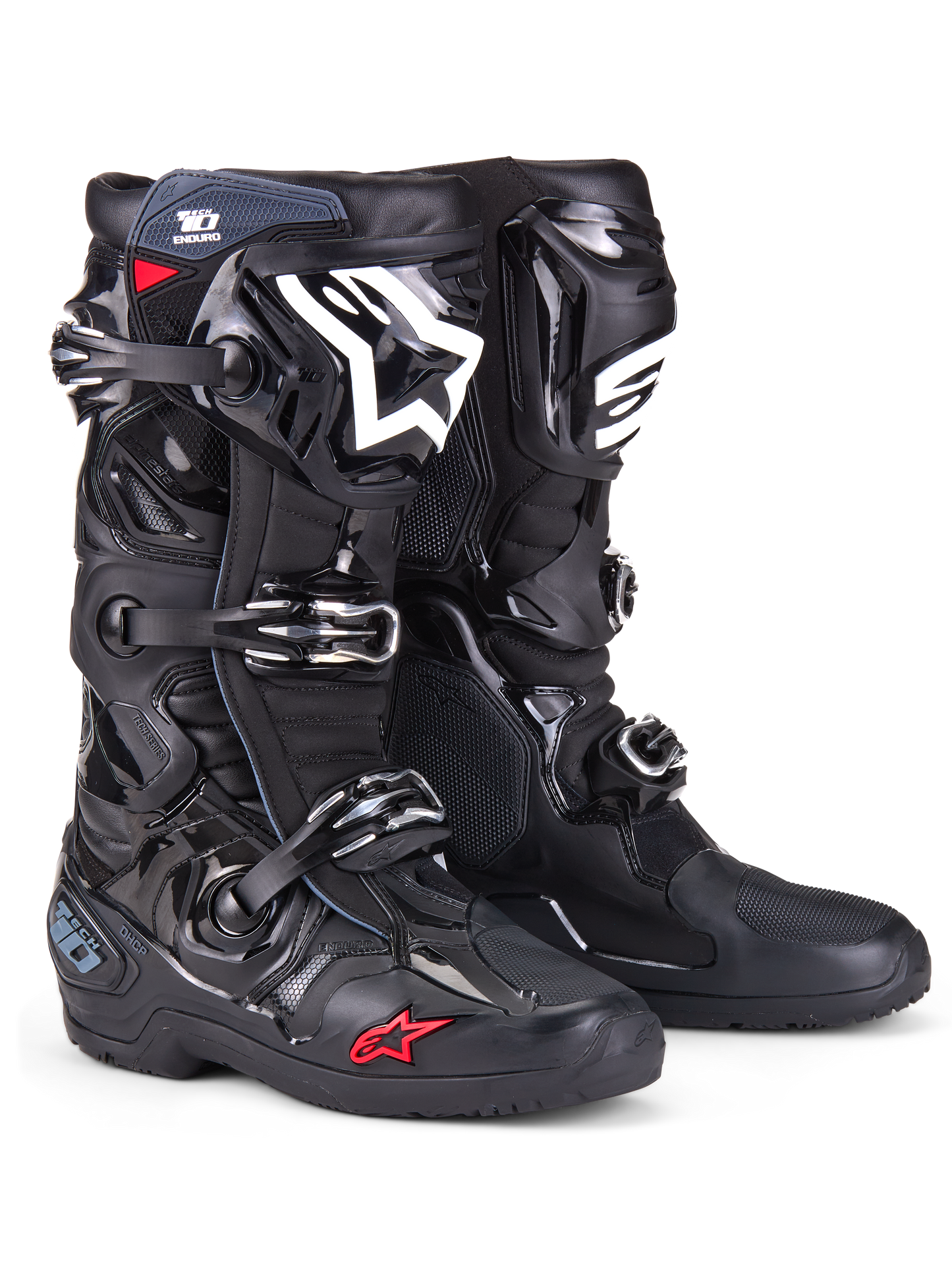 Tech 10 Enduro Boots Black 8
