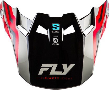 Formula S Carbon Byte Visor Red Carbon/Red/Grey Xl/2x