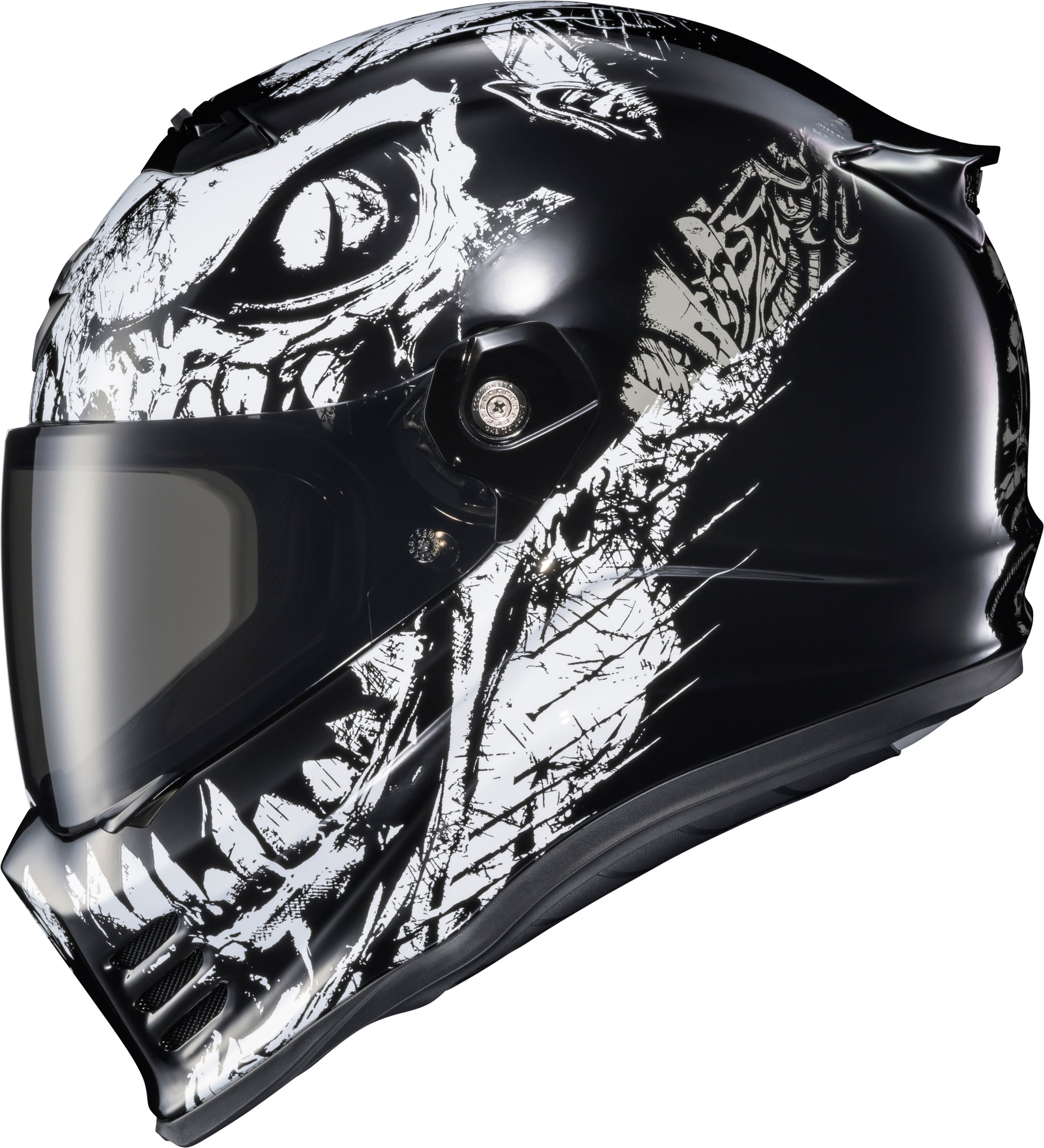 Covert Fx Full Face Helmet Caiman Gloss Black 2x