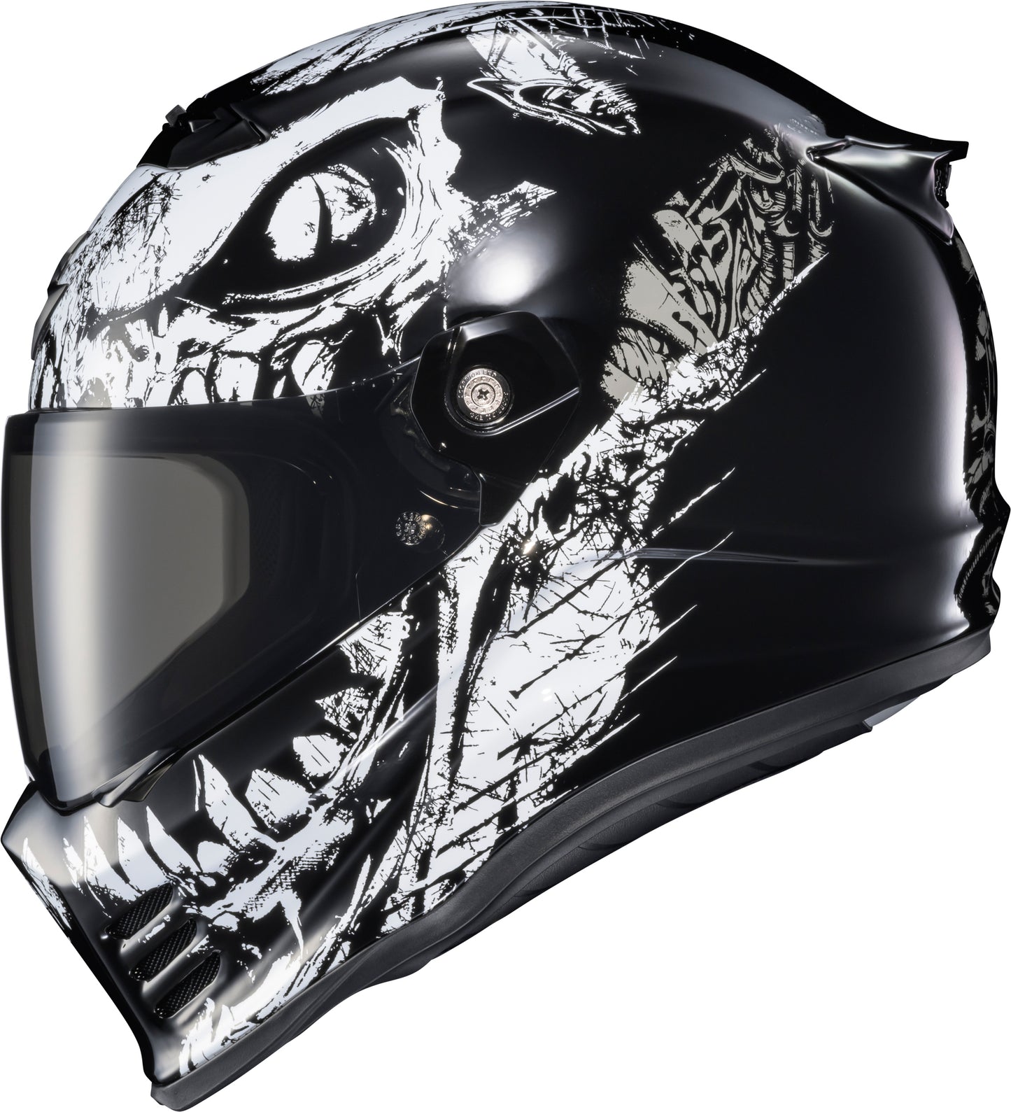 Covert Fx Full Face Helmet Caiman Gloss Black Lg