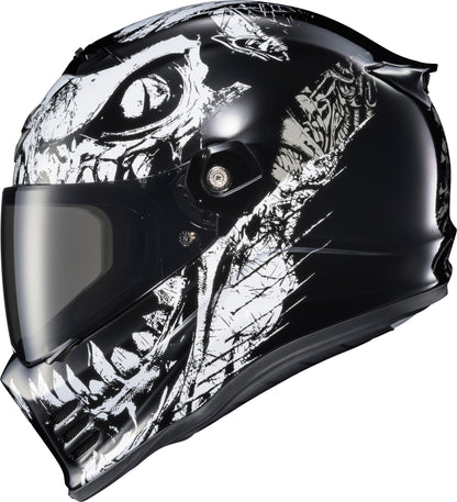 Covert Fx Full Face Helmet Caiman Gloss Black Md