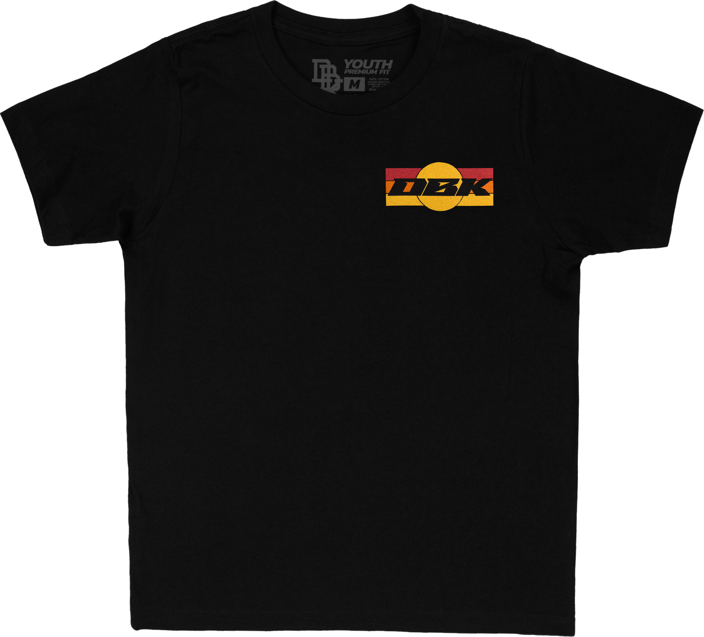 Sunday Stripe Youth Tee Black Yl