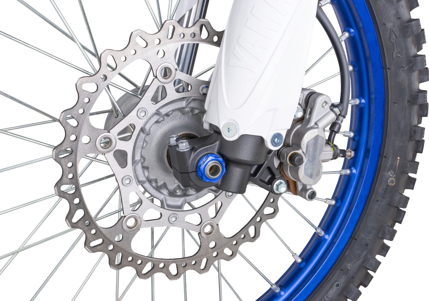 Axle Nut M16x22 P1.5 H11 Blue