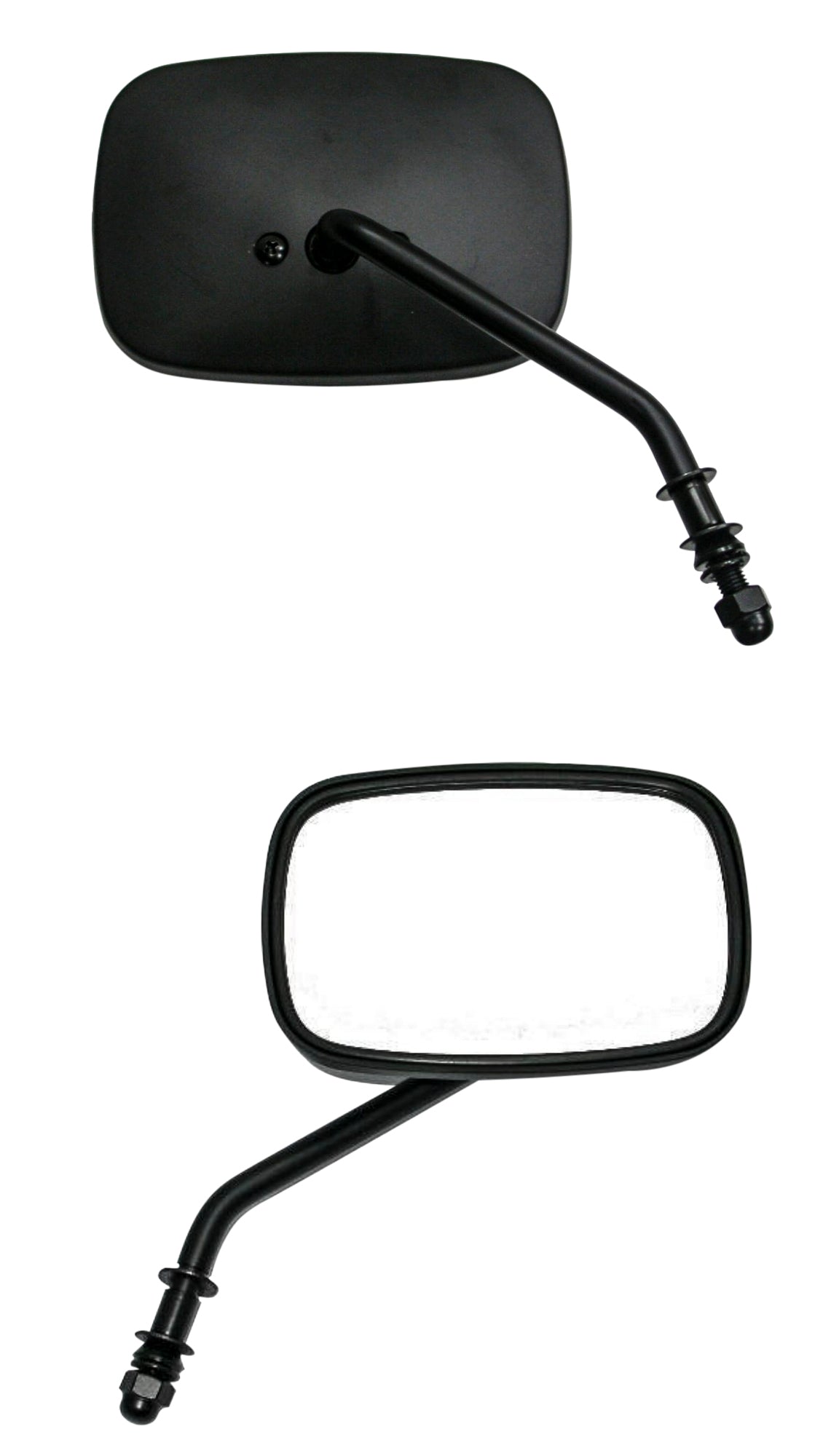 Mirror OEM Style Short Stem Matte Black Right