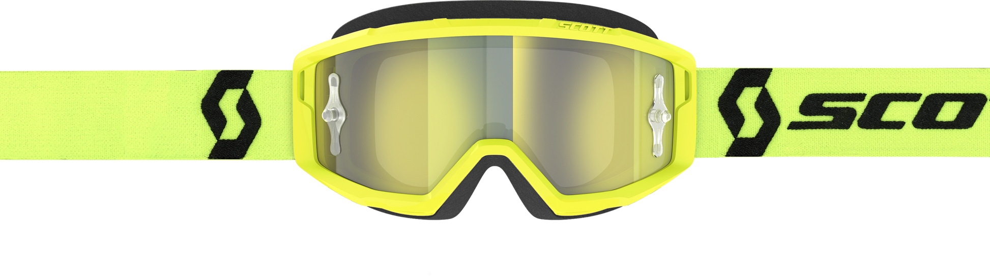 Primal Goggle Yellow/Black Yellow Chrome Works