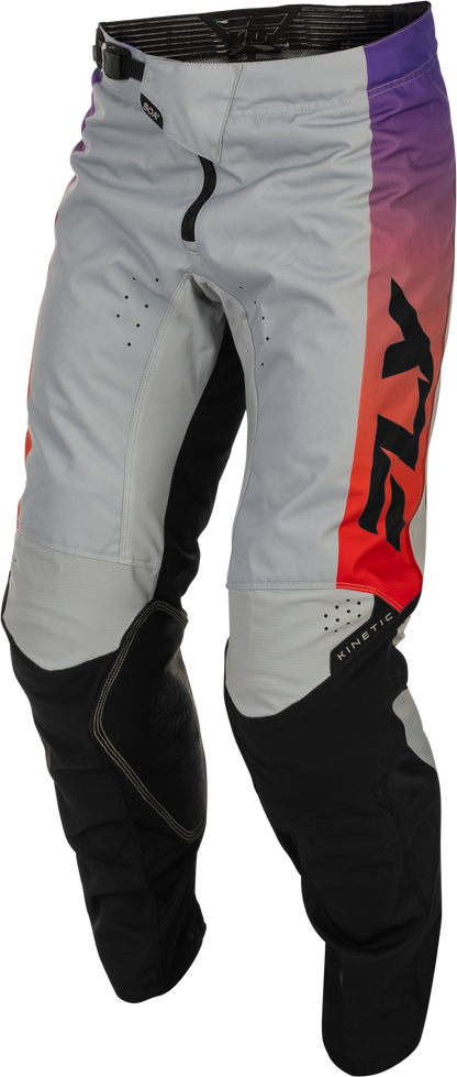 Kinetic Pants Grey/Red/Purple/Black Sz 28