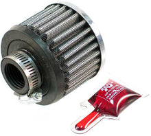 Crankcase Vent Air Filter Direct Mount Chrome Top
