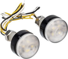 Grip Light Led Flush Black White/Amber