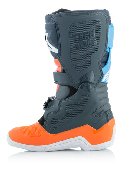 Tech 7s Magneto Le Boots Anthracite/Orange Sz 04