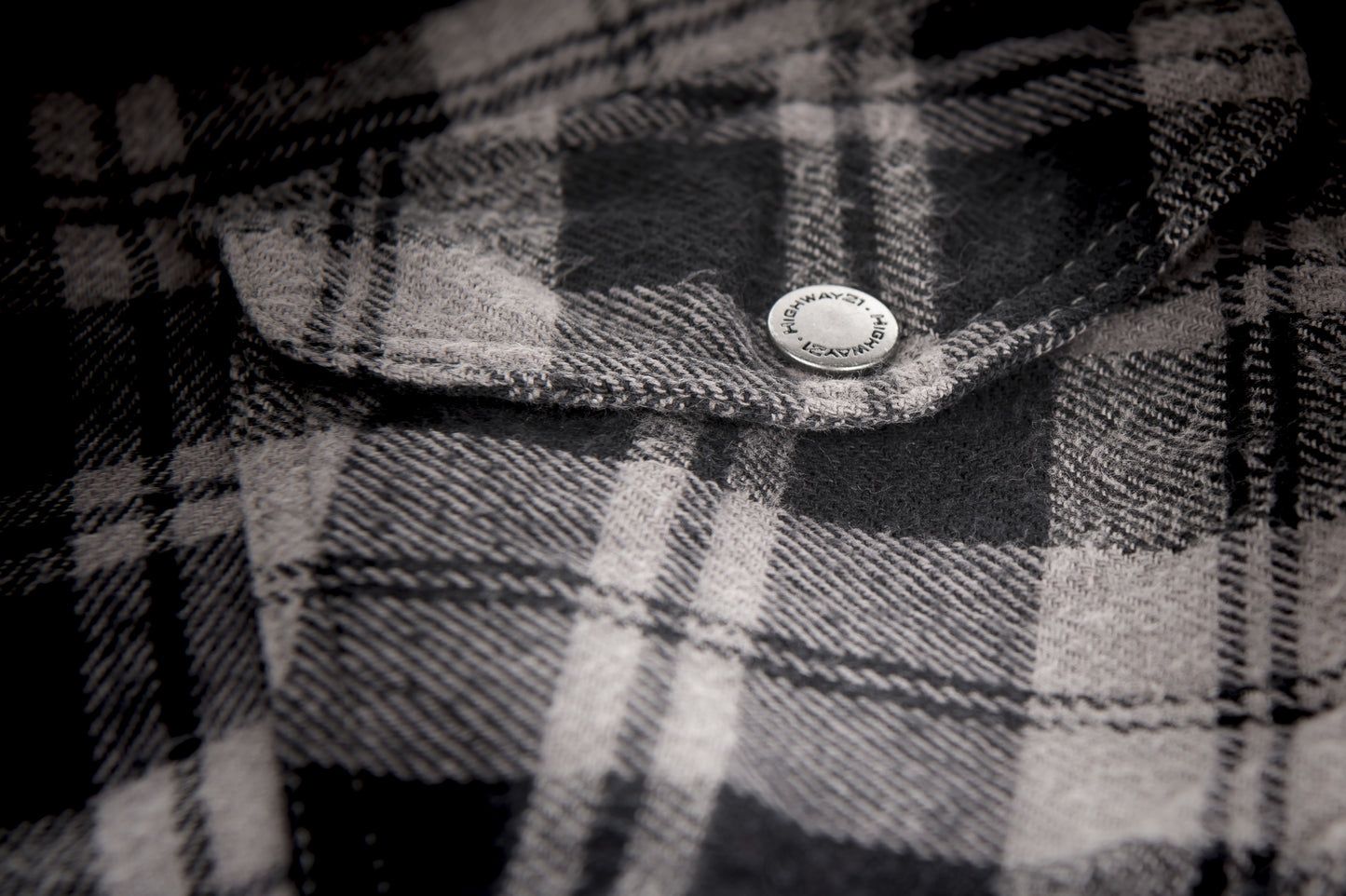 Marksman Flannel Black/Grey Sm