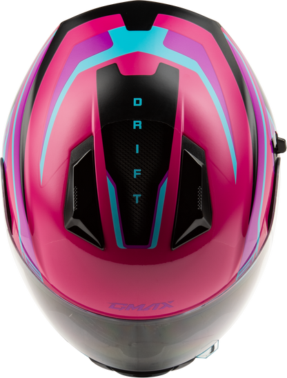 Ff 18 Drift Helmet Pink/Blue/Black Xl