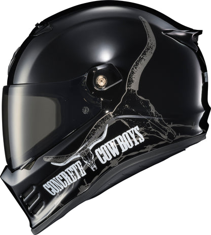 Covert Fx Full Face Helmet Concrete Cowboys Gloss Blk Md