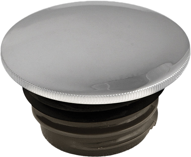 Gas Cap Screw In Smooth Vented Chrome `96 24