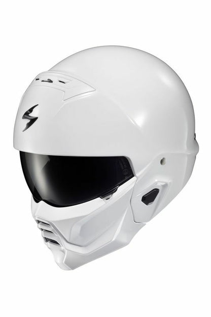 Covert 2 Open Face Helmet Gloss White  Xl