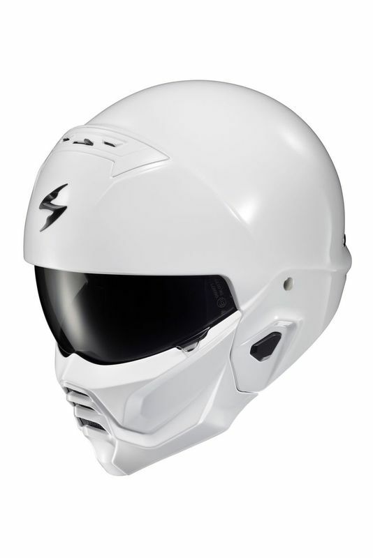 Covert 2 Open Face Helmet Gloss White  Md