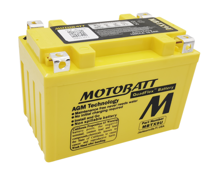 Battery Mbtx9u Sealed Factory Activated