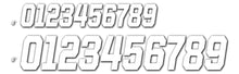 #0 White 6 Race Series 3/Pk
