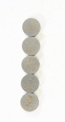 Valve Shims 1.75mmx9.5mm 5/Pk