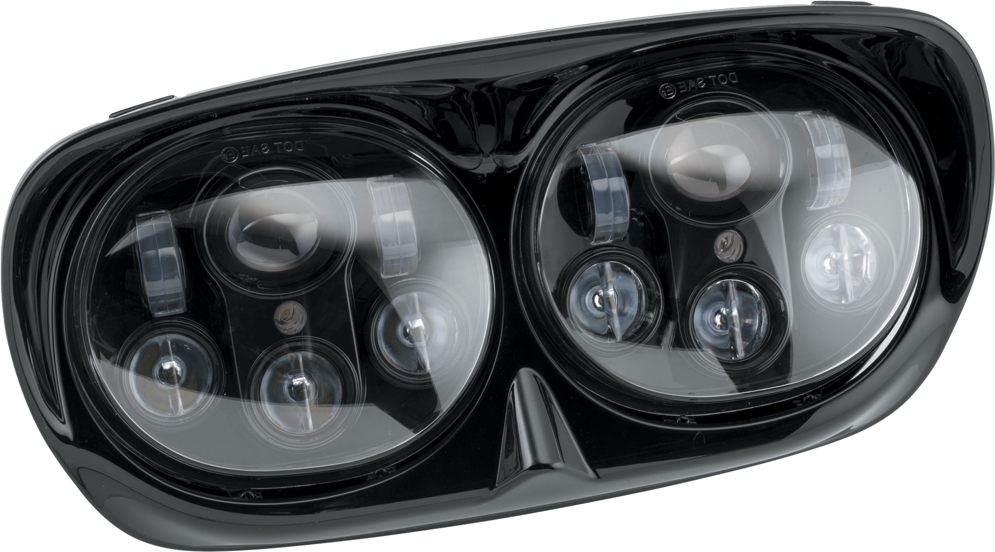 Led Headlight Blk/Blk Fltr `98 13