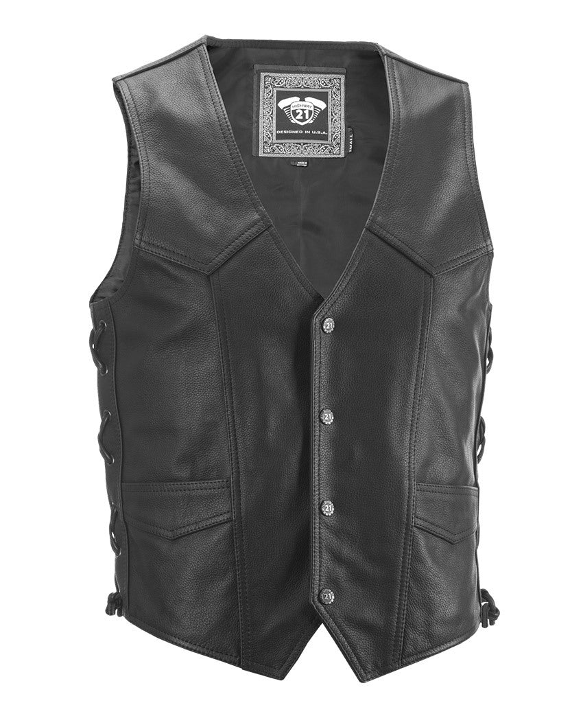 Six Shooter Vest Black Md