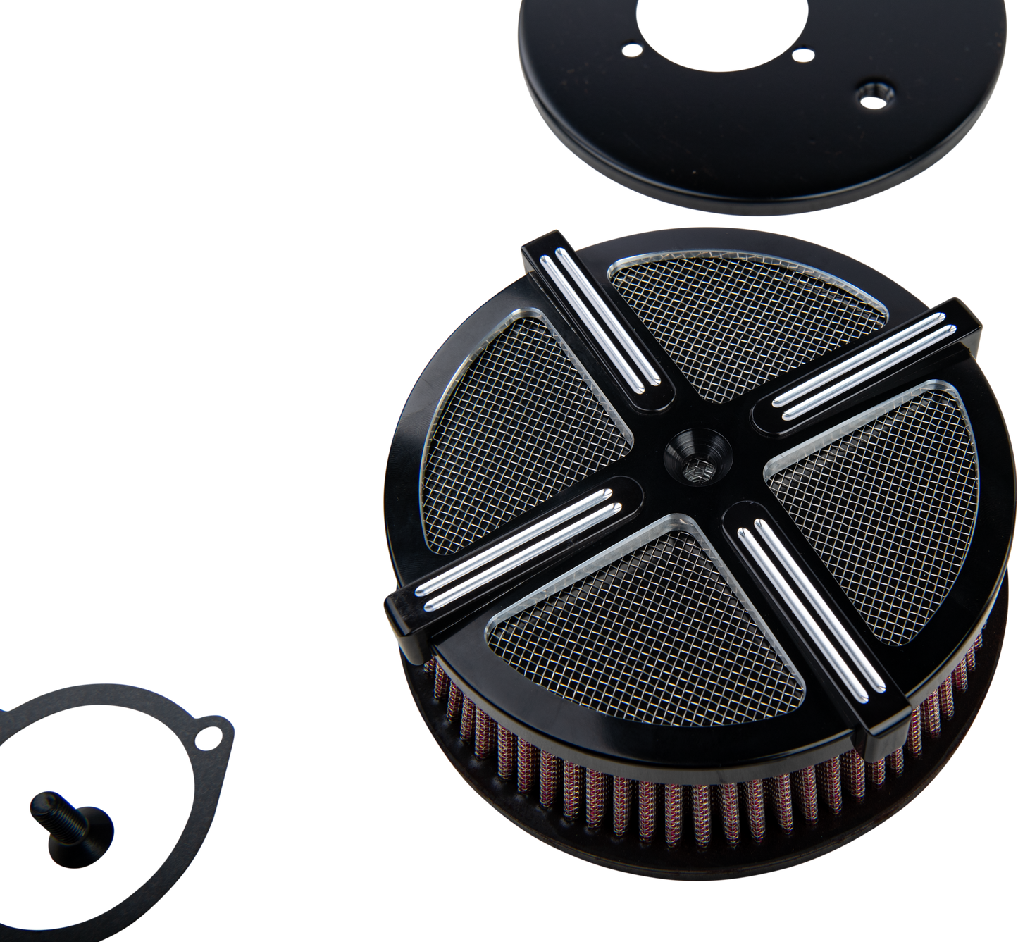 X Force Air Cleaner Kit Black/Raw