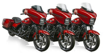 National Cycle 24+ Harley Davidson FLH/ 23 FLH CVO V-Stream Quantum Plus Mid Windshield- LT. Tint