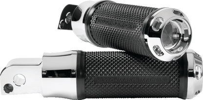 Performance Machine Footpegs Apex Passenger - Chrome
