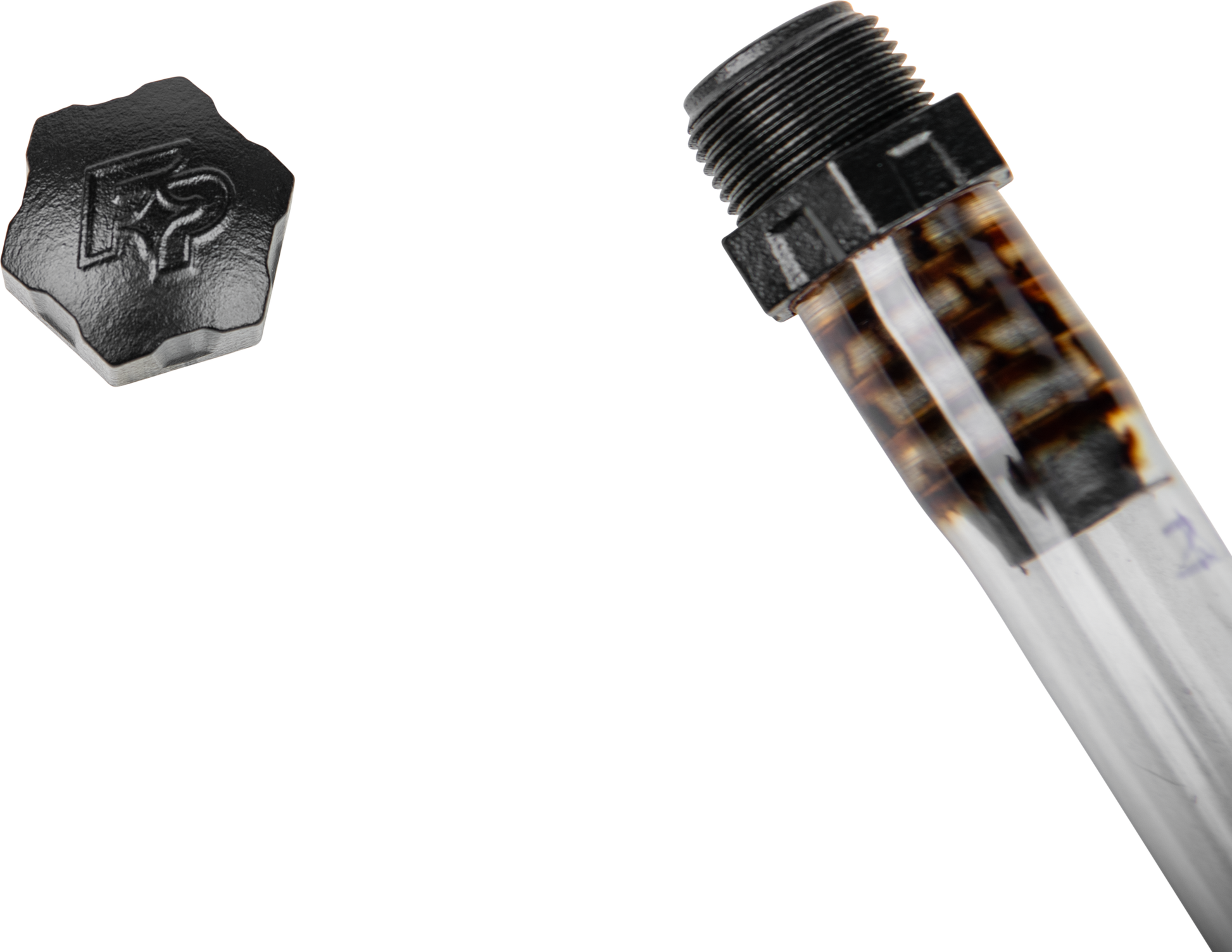 Filler Hose Screw Cap Black