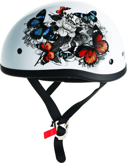 Skid Lids White Rose Original Helmet - Large