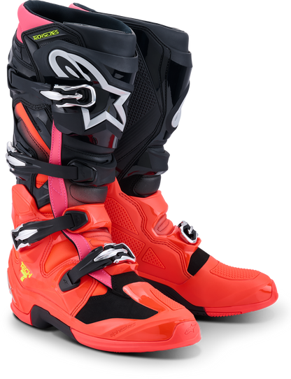 Tech 7 Black/Red Fluo/Pink Fluo 11