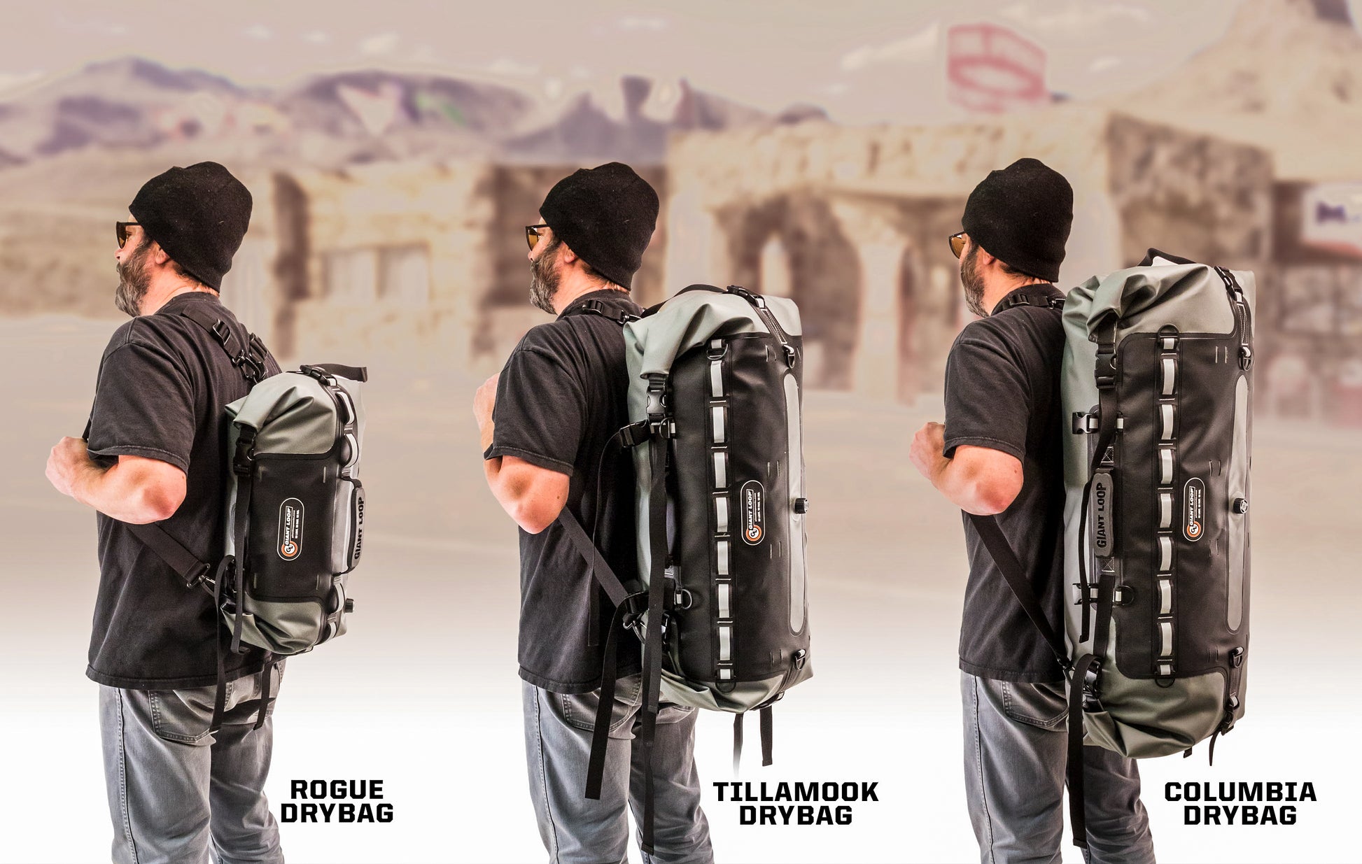 Rogue Dry Bag   Double End Grey