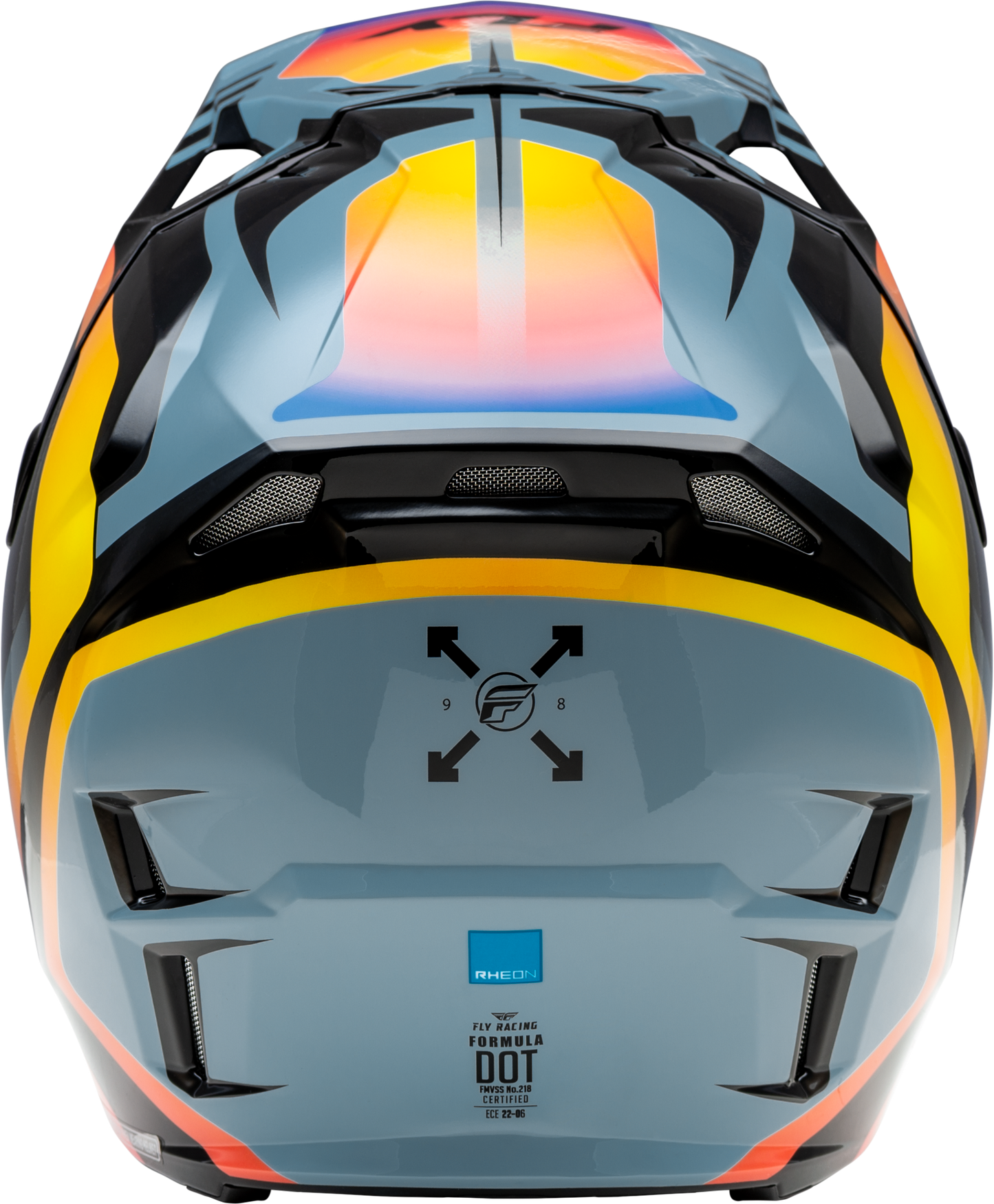 Formula Cp Krypton Helmet Grey/Black/Electric Fade 2x