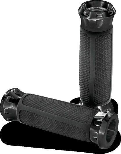Performance Machine Overdrive Grip Set  - Black Ano
