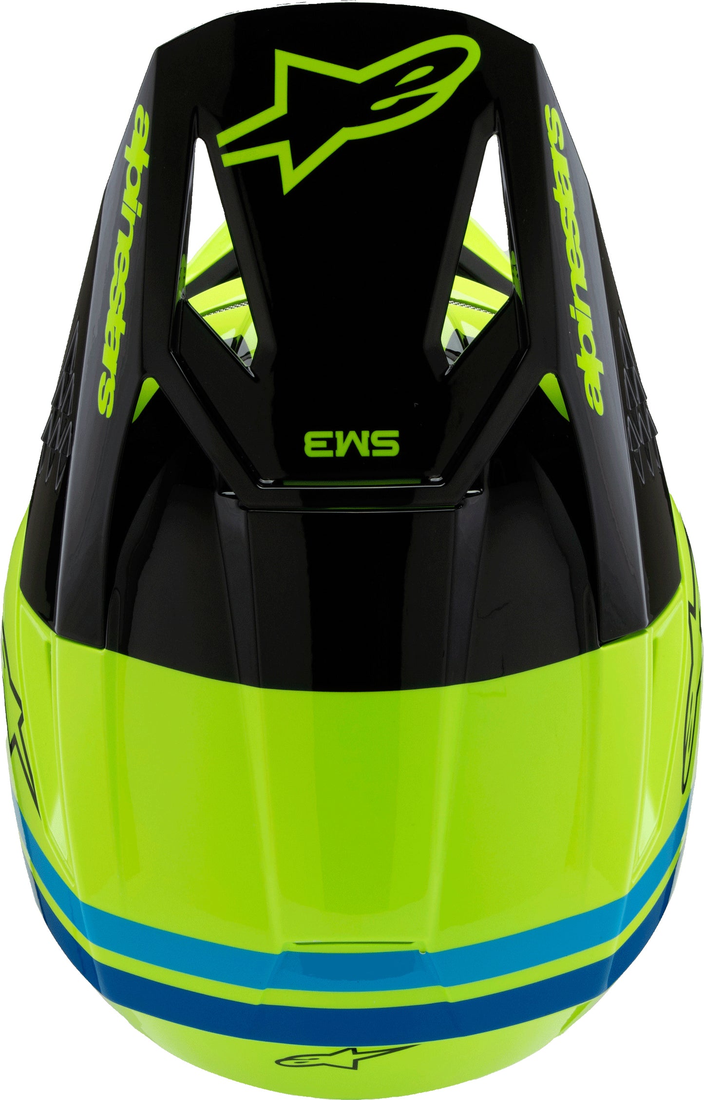 Sm3 Youth Radium Helmet Ylw Fluo/Blk/Blue Yl