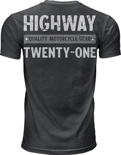 Highway Tee Black Xl