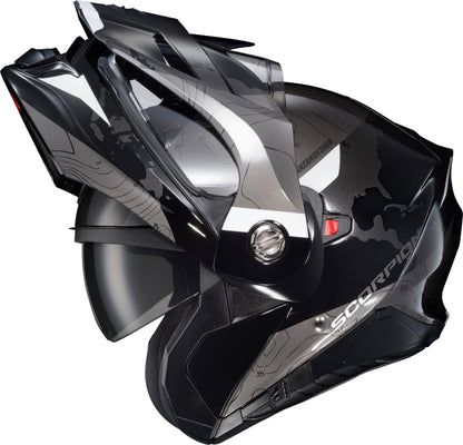 Exo At960 Modular Helmet Topographic Black/White Xl