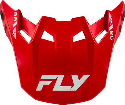 Formula Cc Objective Visor Red/White Xl/2x