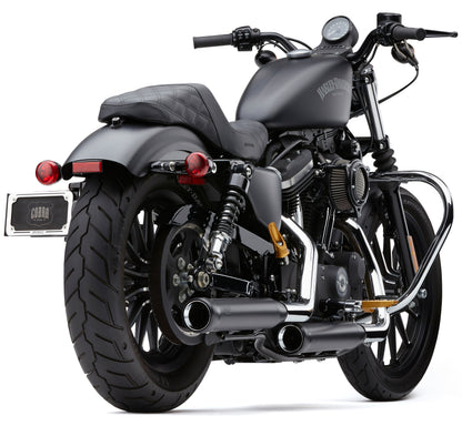 3" Nh Series Slip Ons Black Sportster 14 22