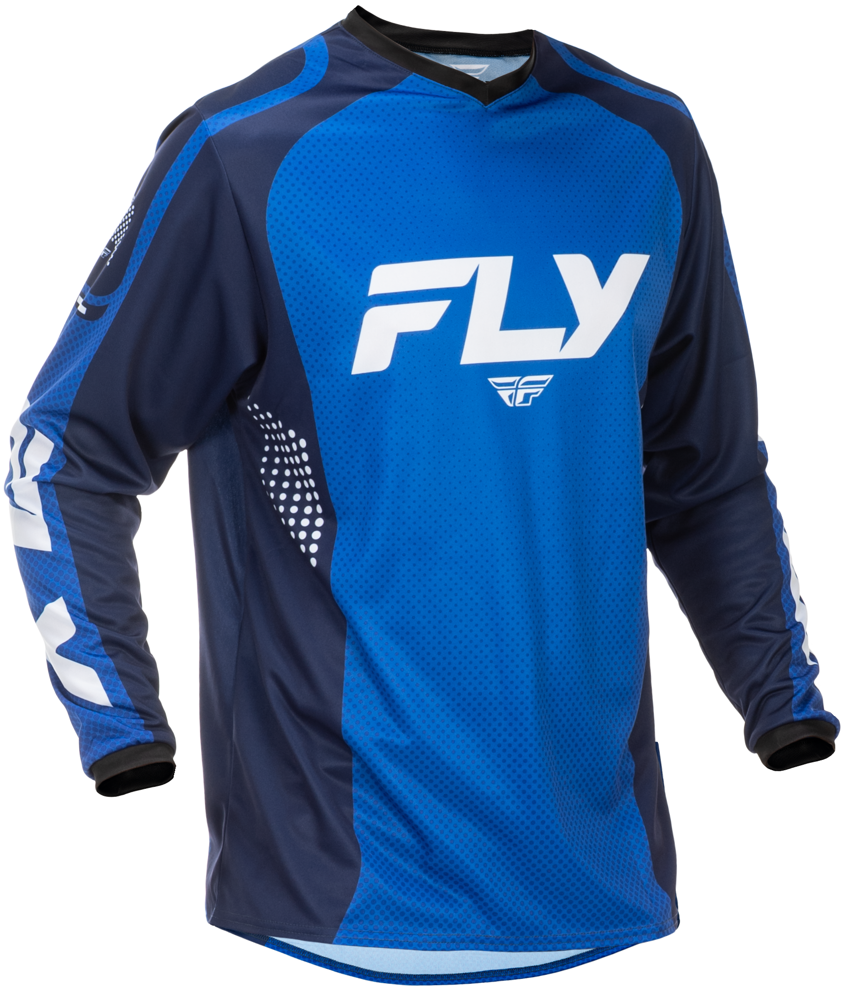 F 16 Jersey Blue/Dark Blue/White Lg