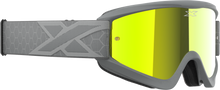 Flat Out Mirror Goggle Grey Gold Mirror