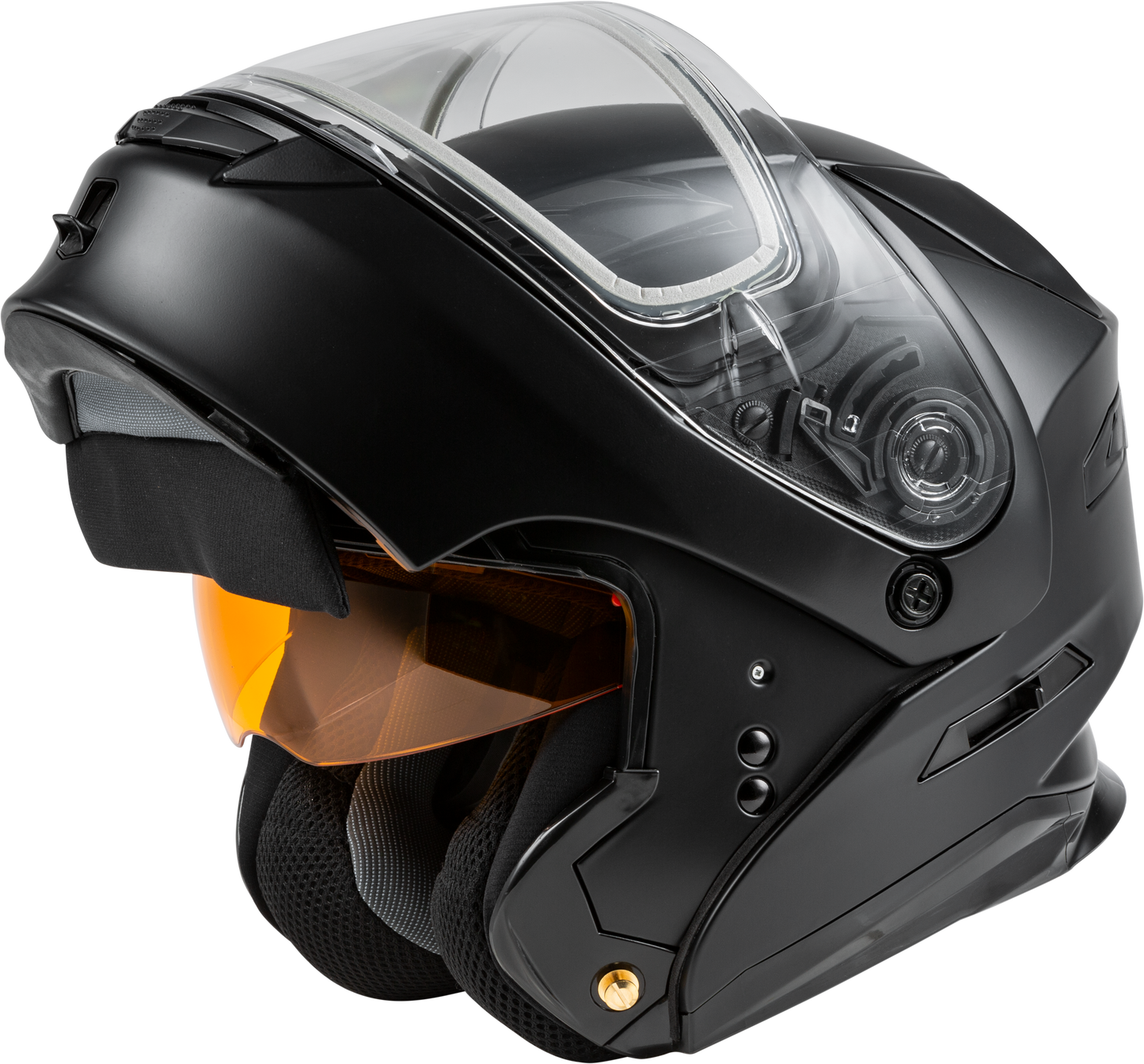 Md 01s Modular Snow Helmet Matte Black Xl