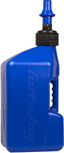 Utility Container Blue W Blue Cap 5 Gal