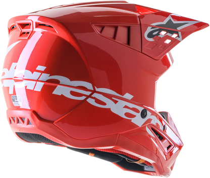 S M5 Corp Helmet Bright Red Glossy Sm