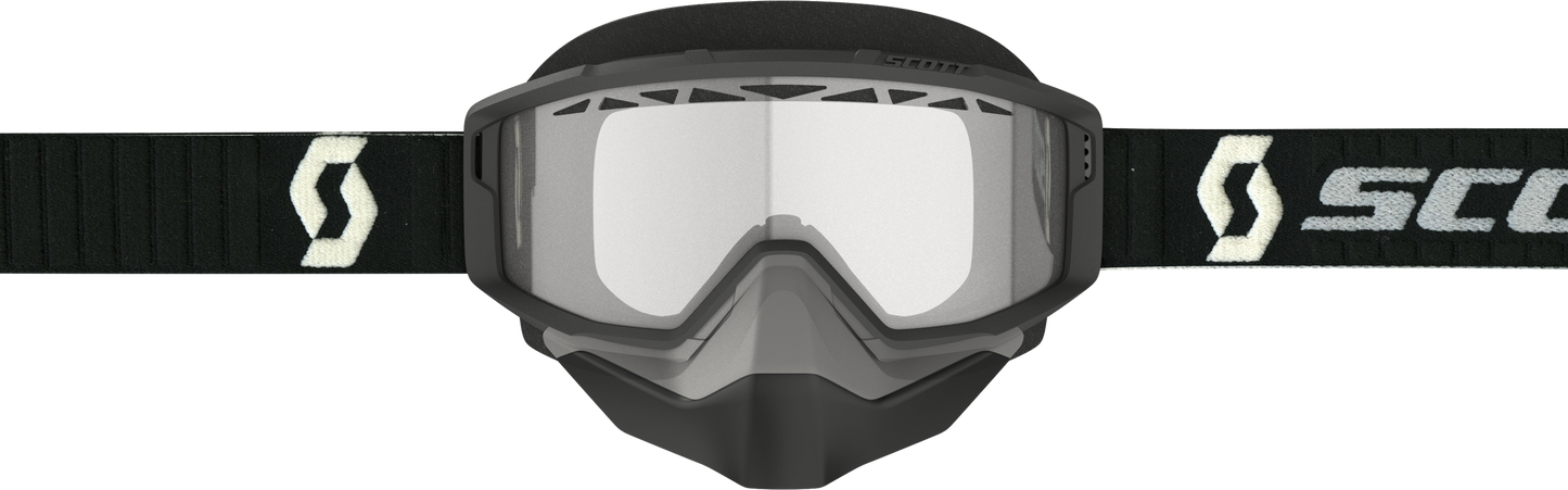 Primal Goggle Snow Cross Black W/Clear